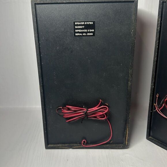 Magnavox MAS85/17 Speaker Pair TESTED WORKS Serial No. Z0509 - Picture 6 of 8